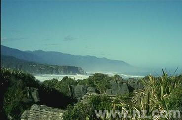 View of Bay Over Pancake Rocks